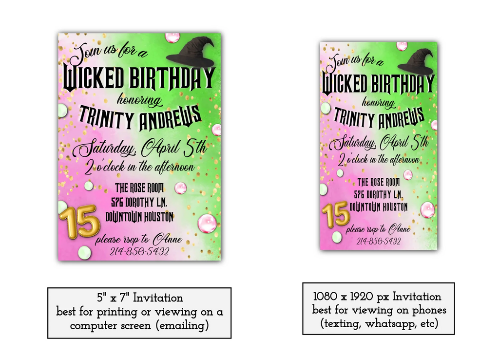Merry Christmas Party Invitation Template - Printable & Digital